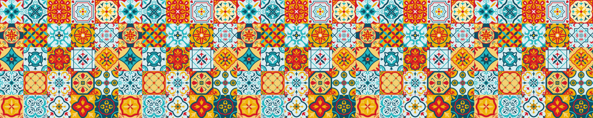 Badrückwand Patchwork