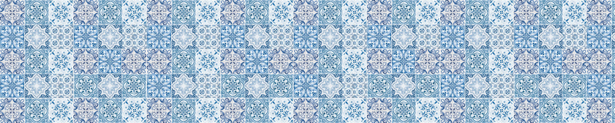 Badrückwand Patchwork