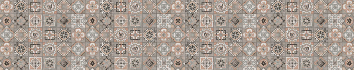 Waschbeckenrückwand Patchwork