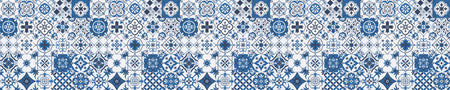Badrückwand Patchwork