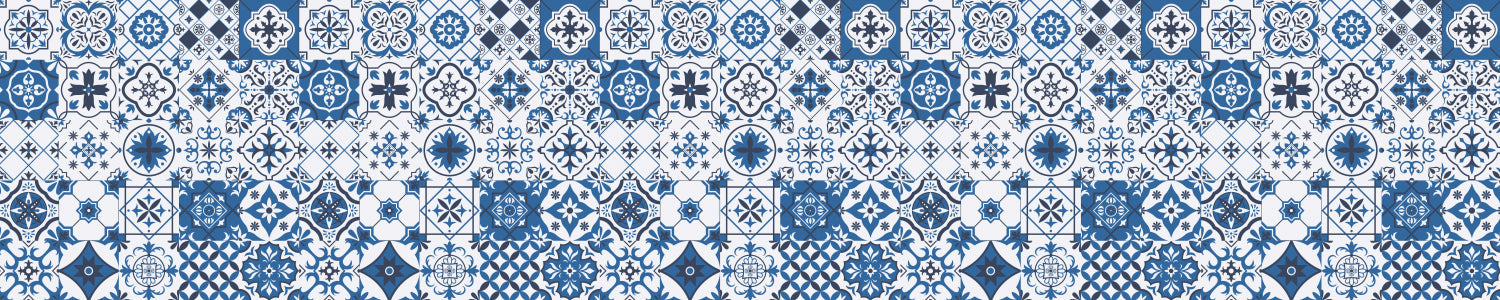 Waschbeckenrückwand Patchwork