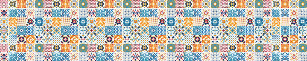 Badrückwand Patchwork