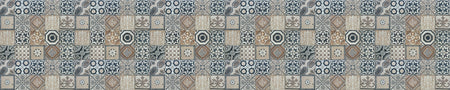 Badrückwand Patchwork