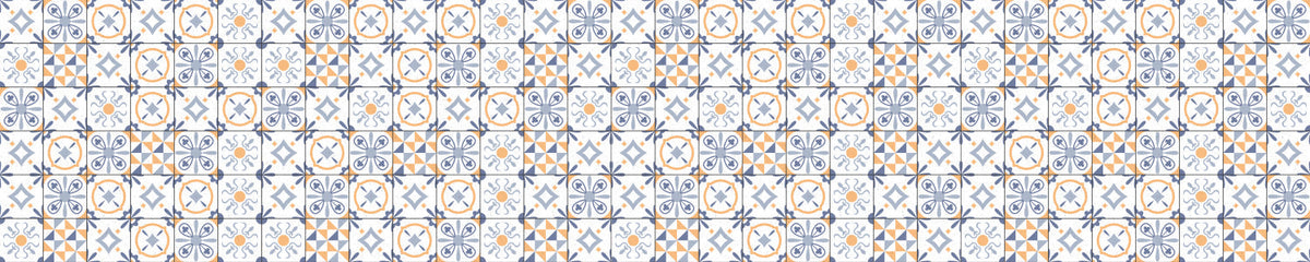 Badrückwand Patchwork