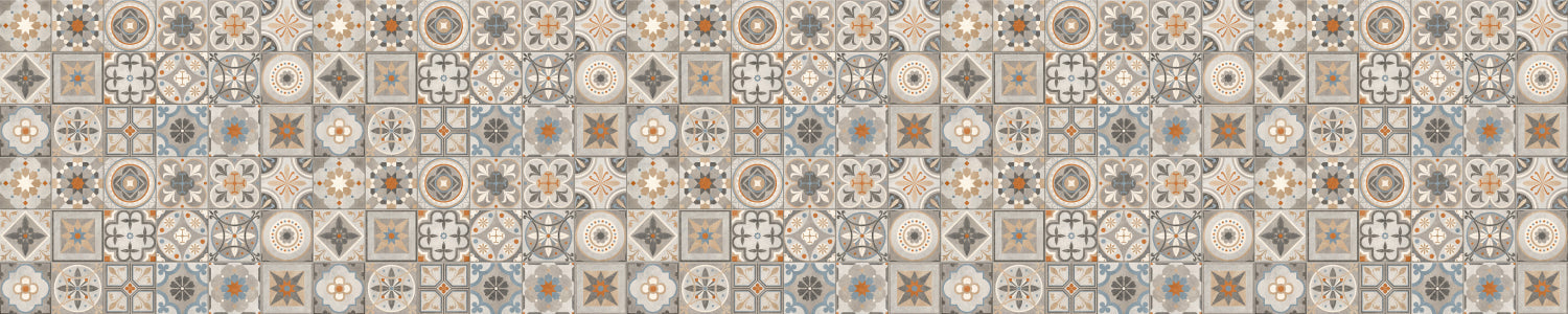 Waschbeckenrückwand Patchwork