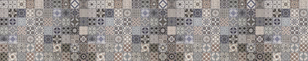 Badrückwand Patchwork
