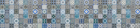 Waschbeckenrückwand Patchwork