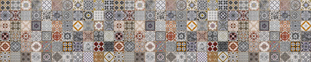 Badrückwand Patchwork