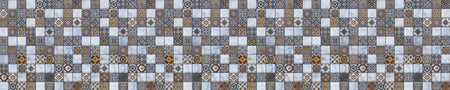 Badrückwand Patchwork