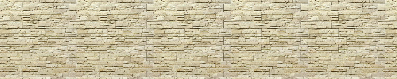 Badrückwand Steinoptik