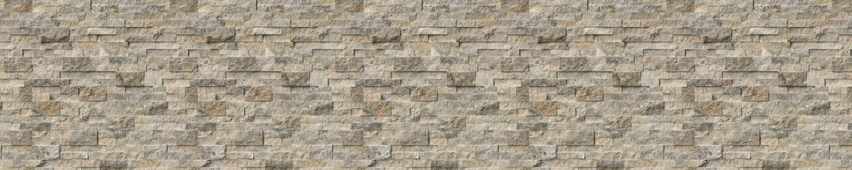 Waschbeckenrückwand Steinoptik