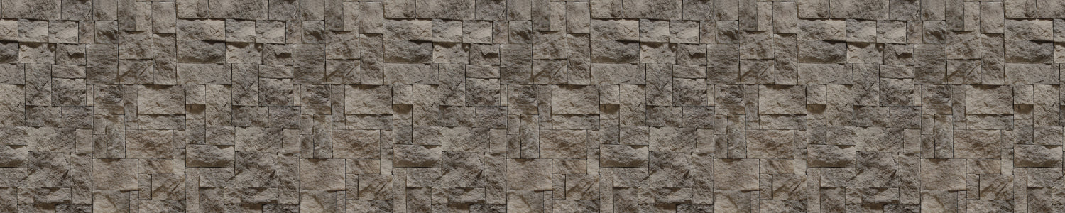 Waschbeckenrückwand Steinoptik