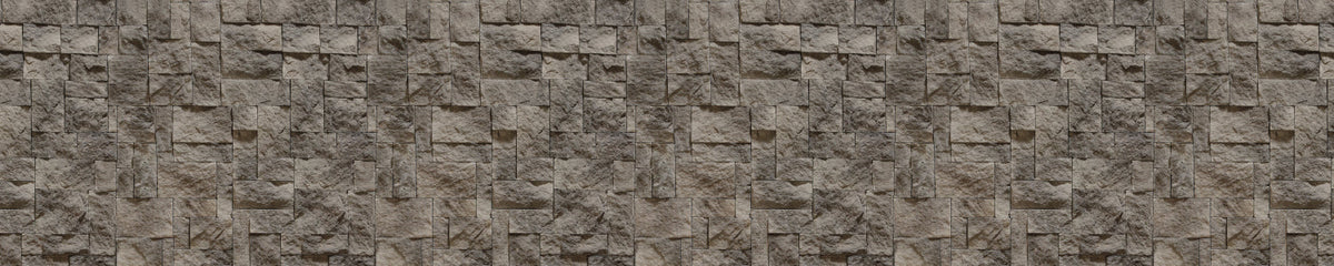 Badrückwand Steinoptik
