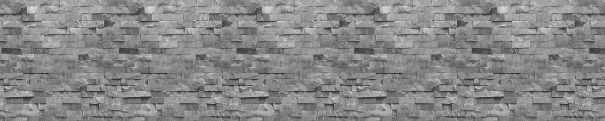 Waschbeckenrückwand Steinoptik