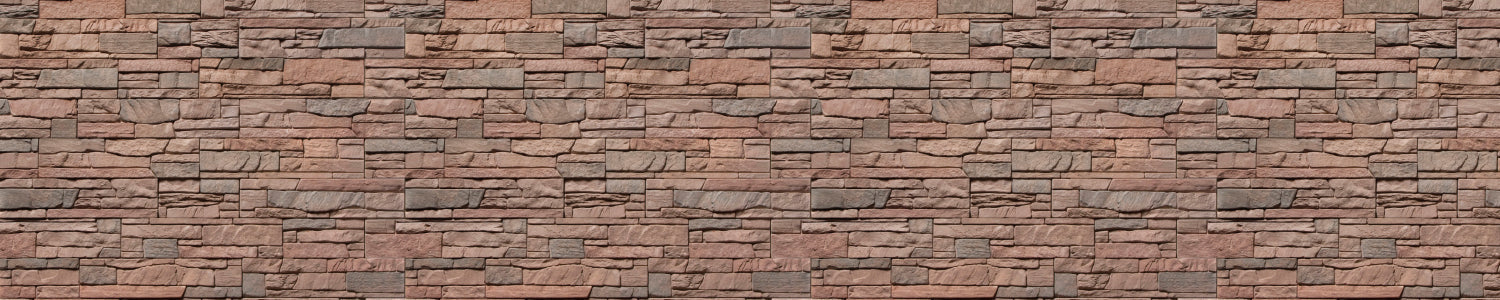 Waschbeckenrückwand Steinoptik