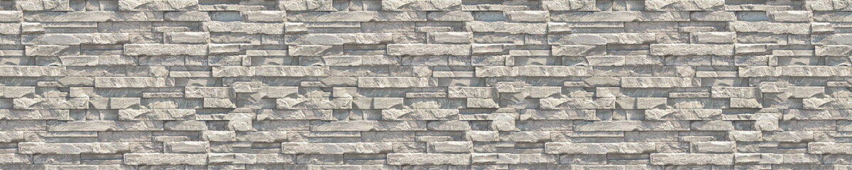 Badrückwand Steinoptik