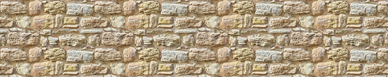 Waschbeckenrückwand Steinoptik