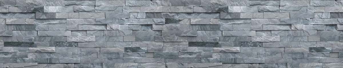 Badrückwand Steinoptik