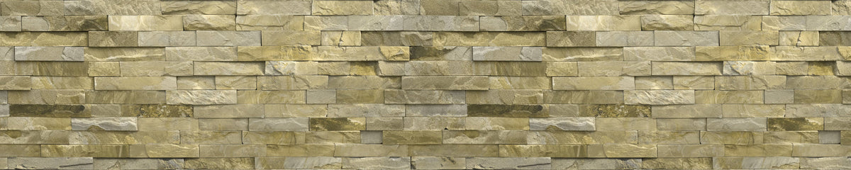 Badrückwand Steinoptik