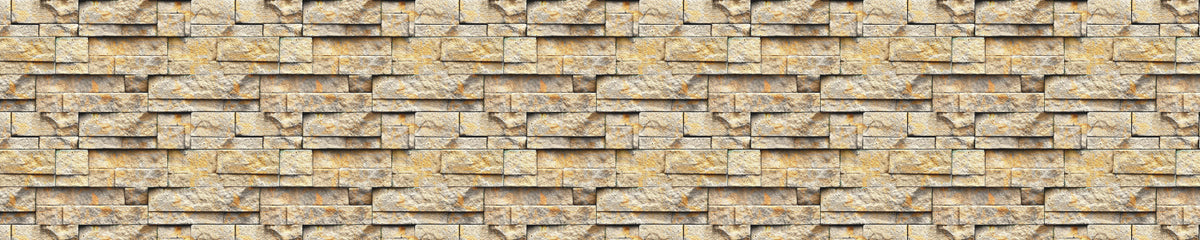 Waschbeckenrückwand Steinoptik