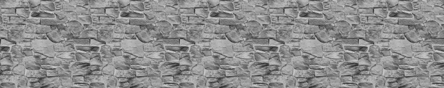 Badrückwand Steinoptik