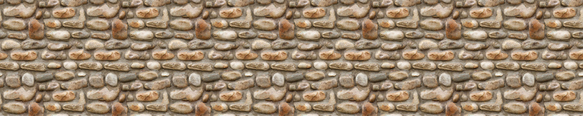 Badrückwand Steinoptik