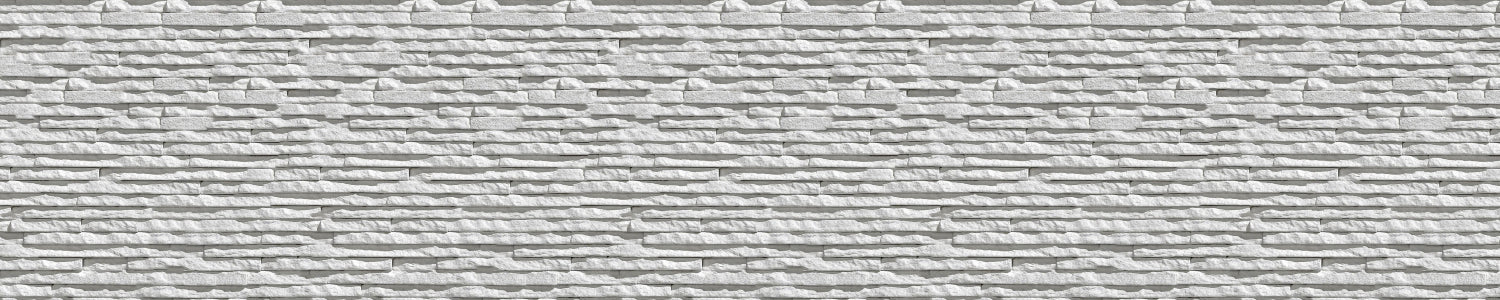 Badrückwand Steinoptik