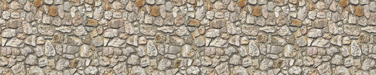 Badrückwand Steinoptik