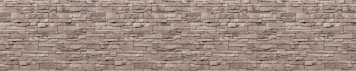 Waschbeckenrückwand Steinoptik
