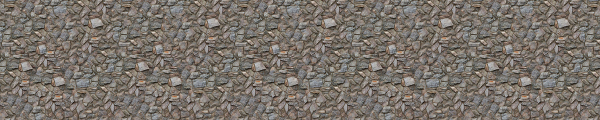 Badrückwand Steinoptik