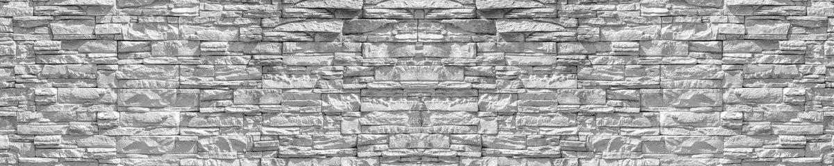 Waschbeckenrückwand Steinoptik