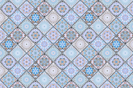 Badrückwand Patchwork