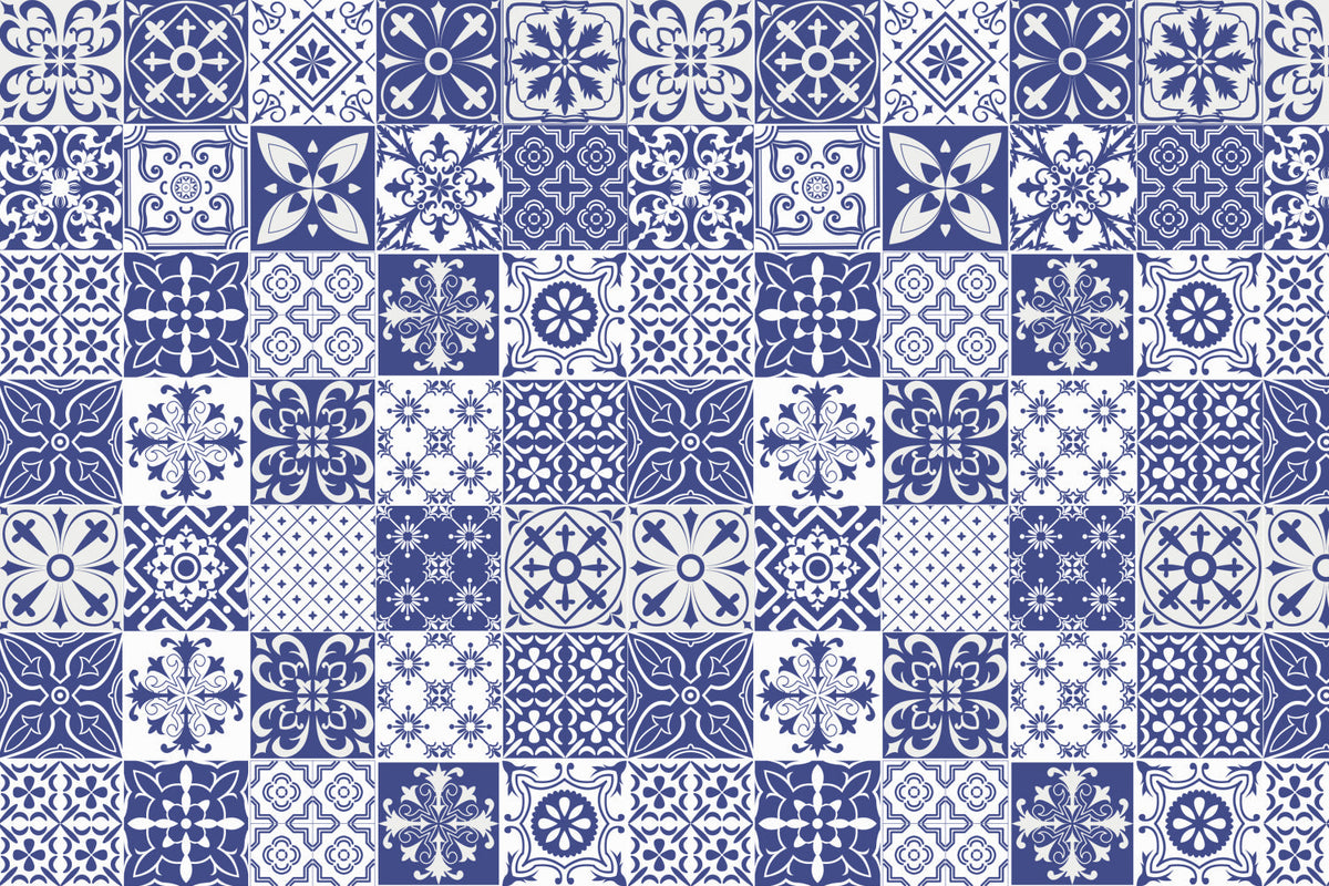 Waschbeckenrückwand Patchwork