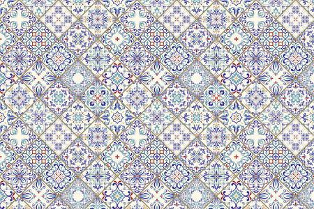 Waschbeckenrückwand Patchwork