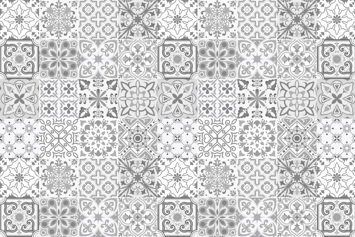 Badrückwand Patchwork