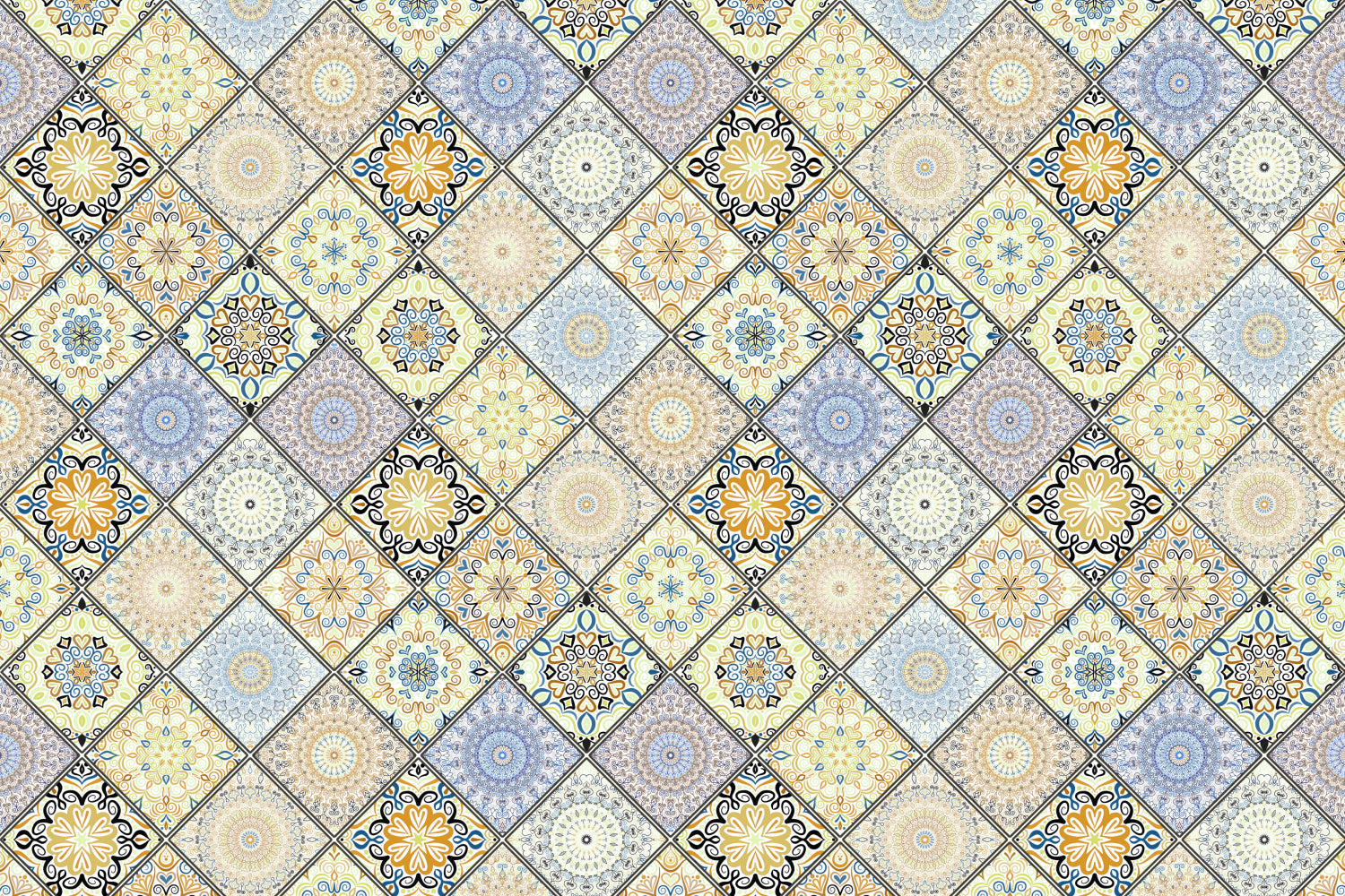 Badrückwand Patchwork