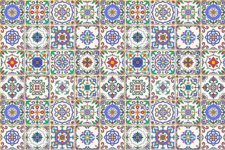 Waschbeckenrückwand Patchwork