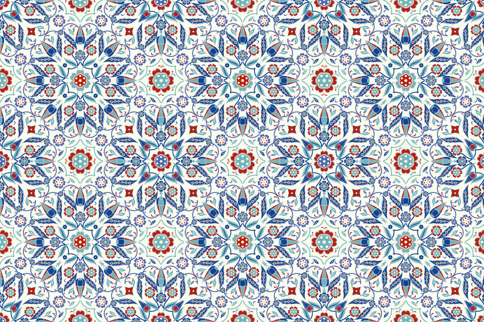 Waschbeckenrückwand Patchwork