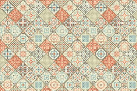 Waschbeckenrückwand Patchwork