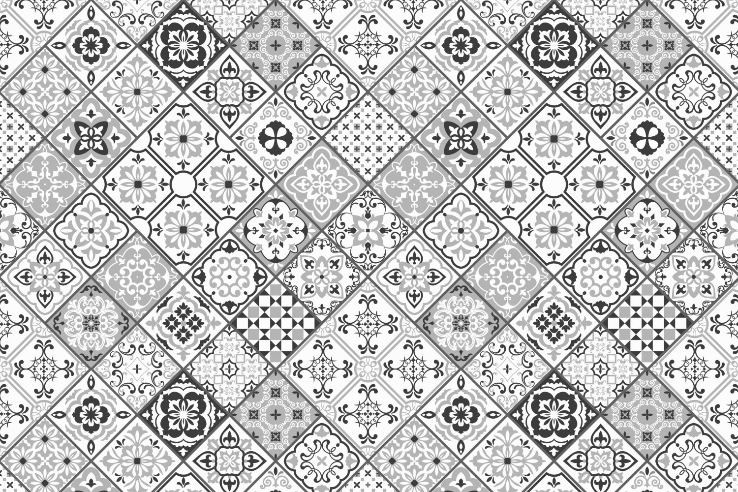 Badrückwand Patchwork