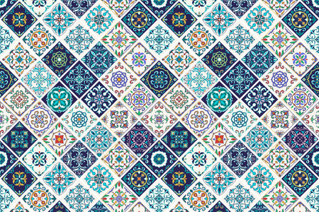Badrückwand Patchwork