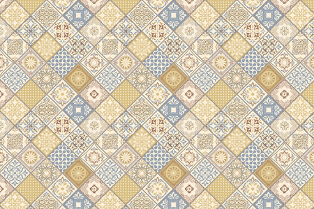 Waschbeckenrückwand Patchwork
