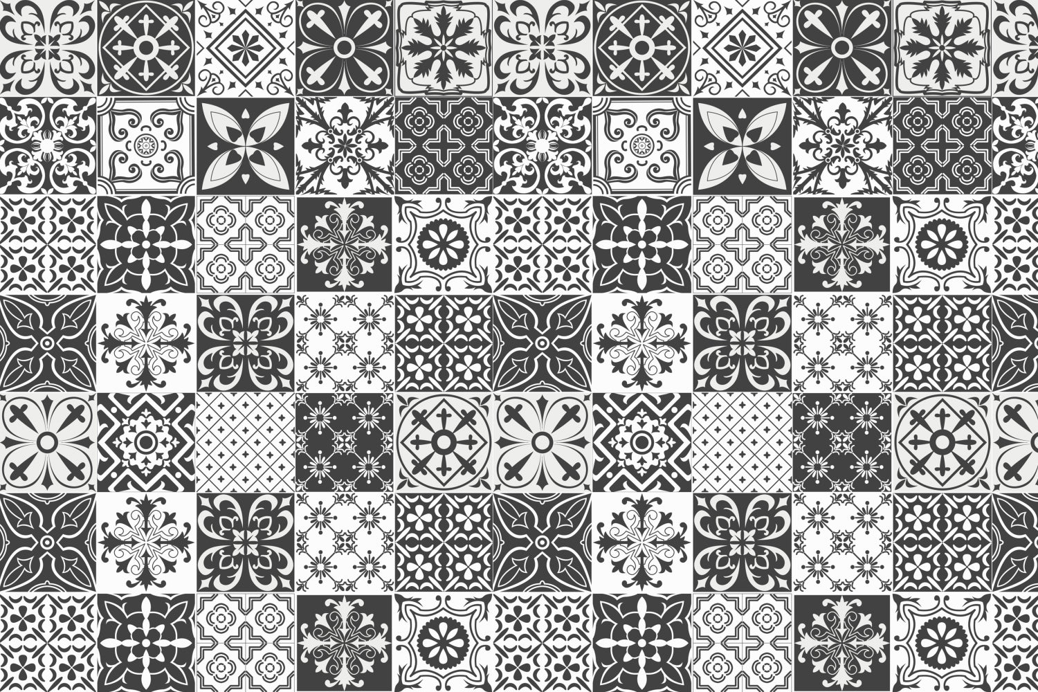 Badrückwand Patchwork