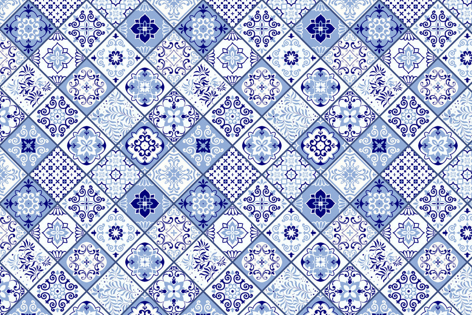 Badrückwand Patchwork