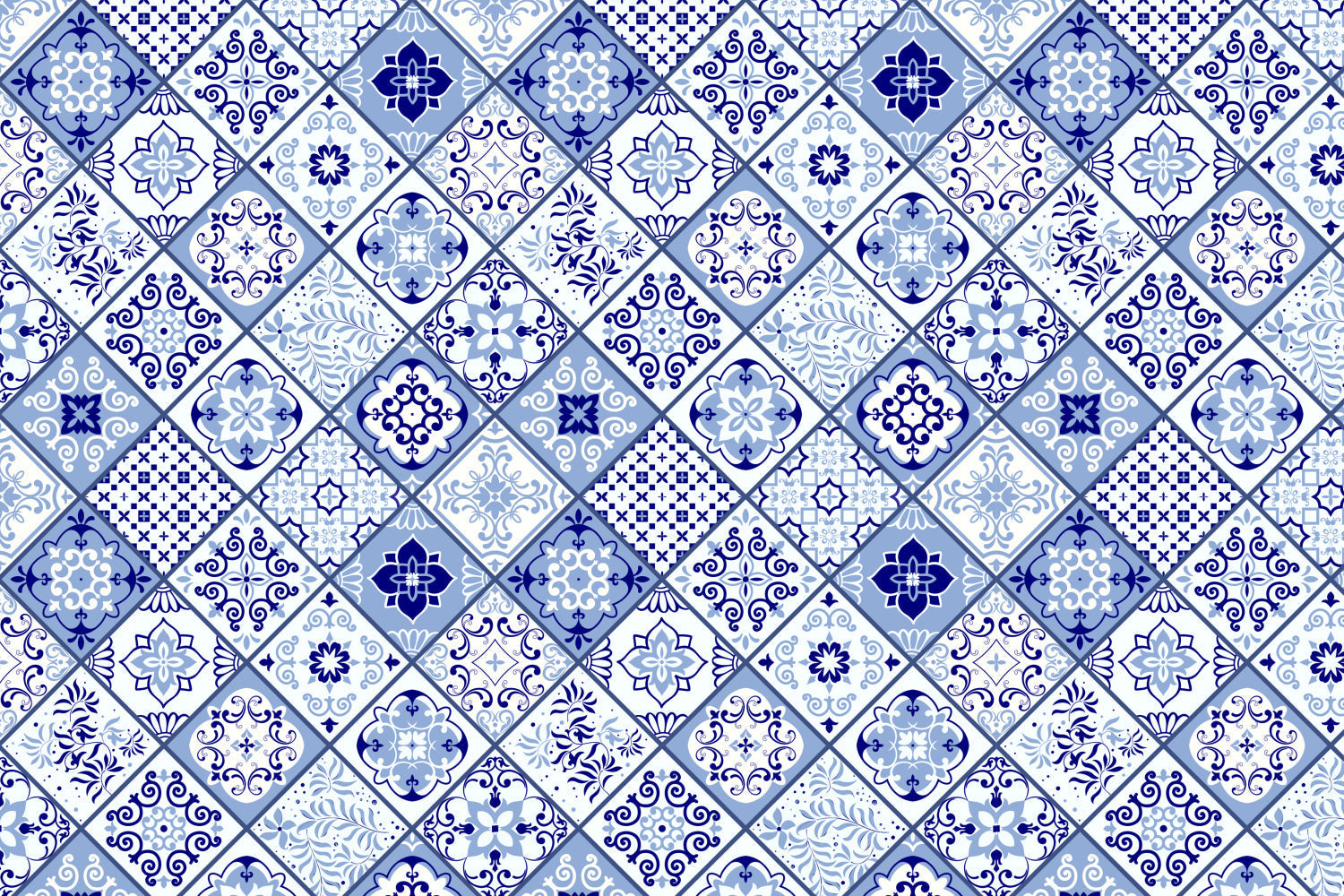 Waschbeckenrückwand Patchwork