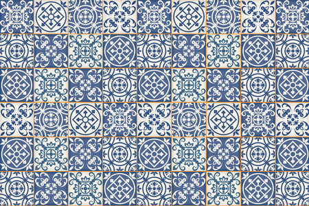 Badrückwand Patchwork