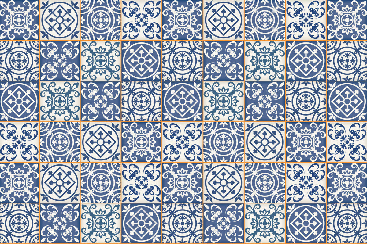Badrückwand Patchwork