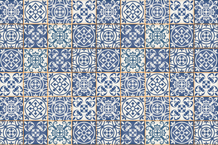 Badrückwand Patchwork