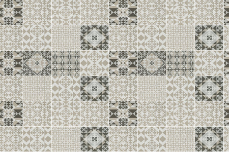 Badrückwand Patchwork