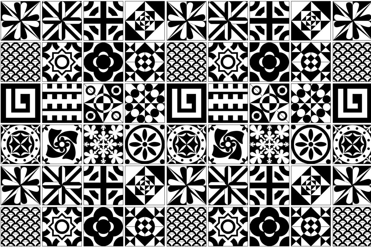 Badrückwand Patchwork